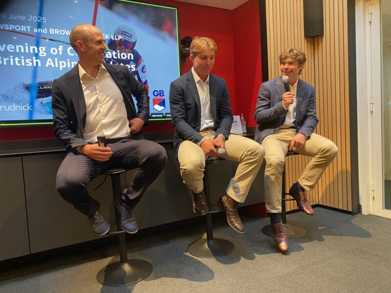 Ryding, Major & Taylor. Image © PlanetSKI